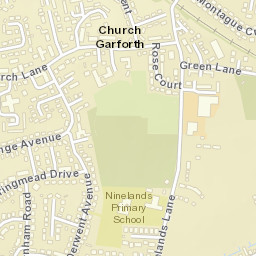 Garforth Street Map