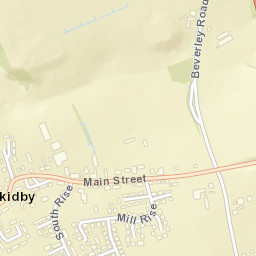 Skidby Street Map