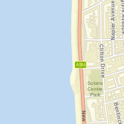567 New South Promenade, Blackpool FY4, UK Street Map