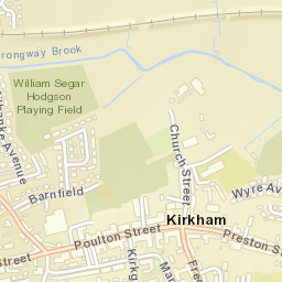 Kirkham Street Map