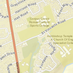 228 Garstang Road, Fulwood, Preston, Lancashire PR2, UK Street Map