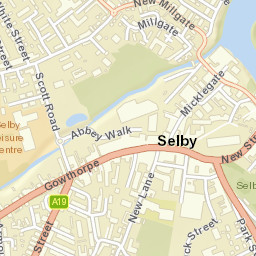 Selby Street Map