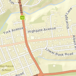 9 Lytham Road, Fulwood, Preston, Lancashire Street Map