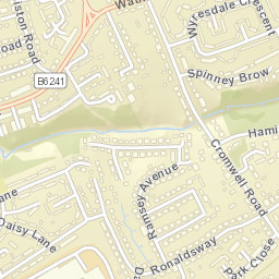 5 Foxdale Grove, Preston, Lancashire PR1 Street Map