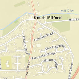 South Milford Street Map