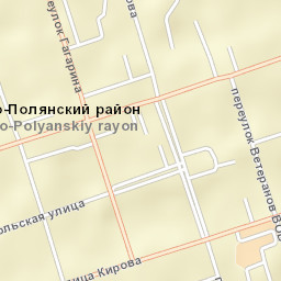 Russkaya Polyana Street Map