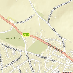 10 Chapel Street, Queensbury, West Yorkshire Street Map