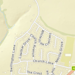 Swillington Street Map