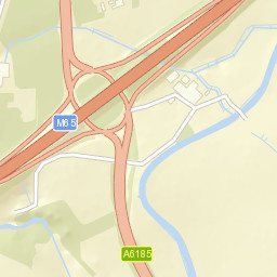 M65, Clayton-le-Moors, Accrington, Lancashire Street Map