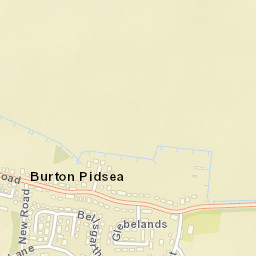 Burton Pidsea Street Map