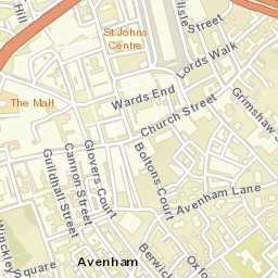 144 Church Street, Preston, Lancashire PR1 Street Map