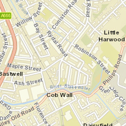 23 Moss Gate, Blackburn, Blackburn with Darwen Street Map