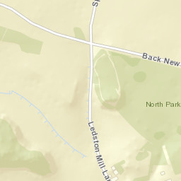 Ledston Mill Lane, Castleford, West Yorkshire Street Map