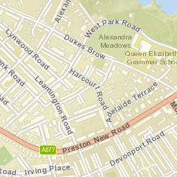 6 West Park Road, Blackburn, Blackburn with Darwen Street Map