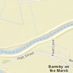 Barmby on the Marsh Street Map