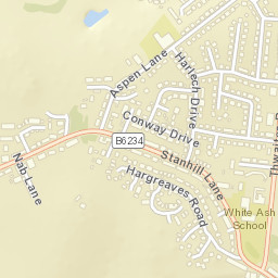 95 Stanhill Lane, Oswaldtwistle, Accrington, Lancashire BB5 4 Street Map