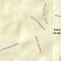 Smętowo Graniczne Street Map