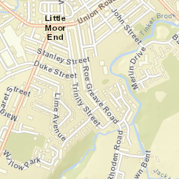 1-6 Bury Street, Oswaldtwistle, Accrington Street Map