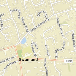 87 Northfield, Swanland, North Ferriby, East Riding of Yorksh Street Map