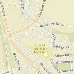 12 Werneth Close, Penwortham, Preston Street Map