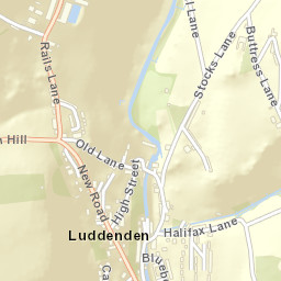 55 High Street, Halifax, West Yorkshire HX2 Street Map