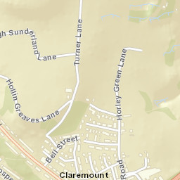 15 Belgrave Mount, Halifax, Calderdale HX3, UK Street Map