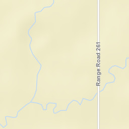 Range Road 261, Sturgeon County, AB Street Map