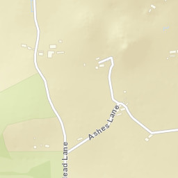 Hey Head Lane, Todmorden, West Yorkshire Street Map