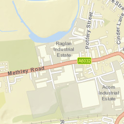 Castleford Street Map