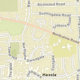 2 Southgate, Hessle, East Riding of Yorkshire HU13, UK Street Map