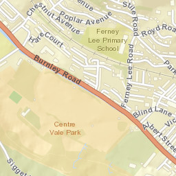 28 Ferney Lee Road, Todmorden, Calderdale Street Map