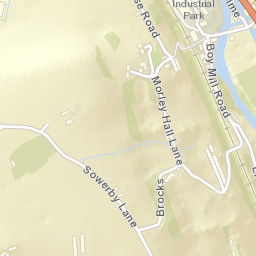 Luddenden Foot Street Map