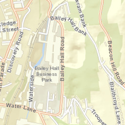 Halifax Street Map