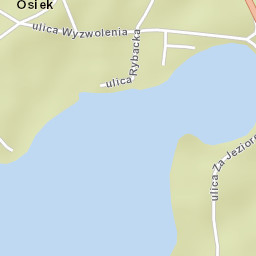 Osiek Street Map