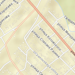 Nikol’sk Street Map