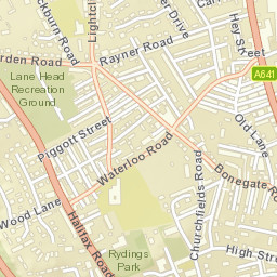 Brighouse Street Map
