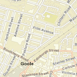 Goole Street Map