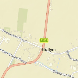 Hollym Street Map