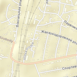 Ryazhsk Street Map