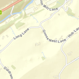 Watson Mill Lane, Sowerby Bridge, West Street Map