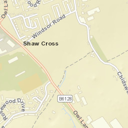 1 Chidswell Lane, West Yorkshire WF5, UK Street Map