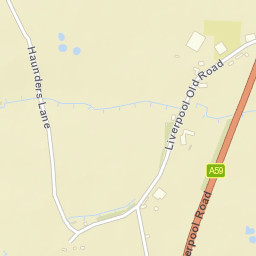 212 Liverpool Old Road, Much Hoole, Preston Street Map