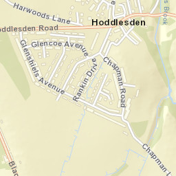 6 Queen's Square, Hoddlesden, Darwen Street Map