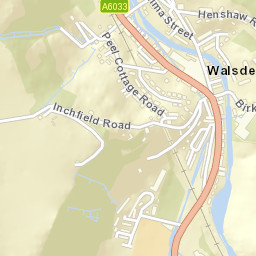 Walsden Street Map