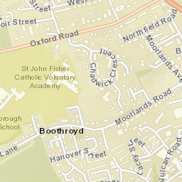 2 Oldroyd Way, Dewsbury, West Yorkshire Street Map