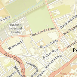 Pontefract Street Map