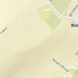 Brinscall Street Map