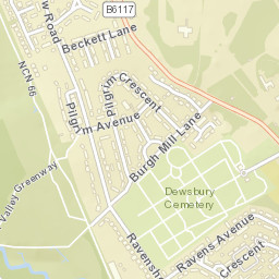 4-21 Beaver Dr, Dewsbury, West Yorkshire WF13, UK Street Map