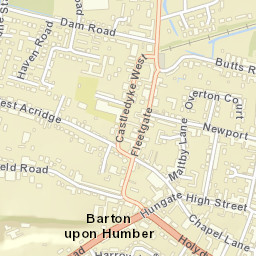 Barton upon Humber Street Map