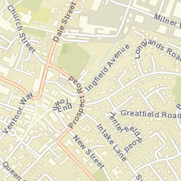 Ossett Street Map